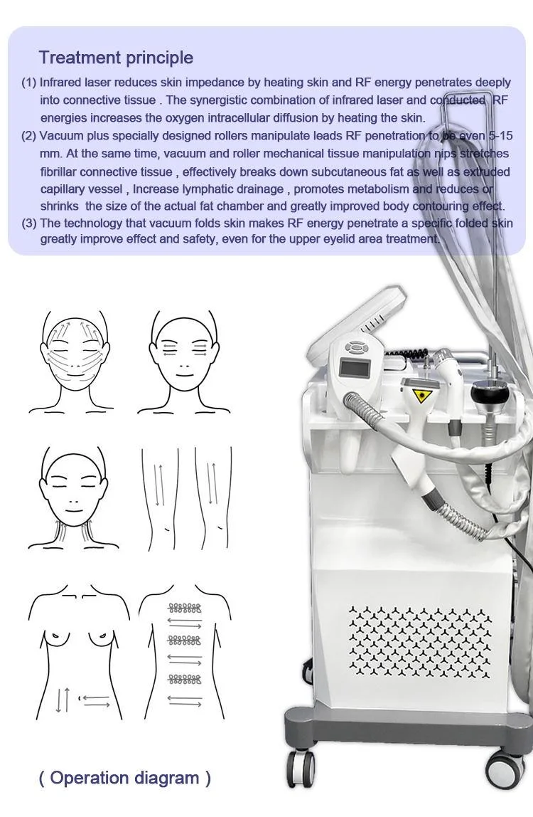 2022 Shape Body Slimming Machine 2019 Beauty Equipments V9 Velabody Shape V10 Body Slimming