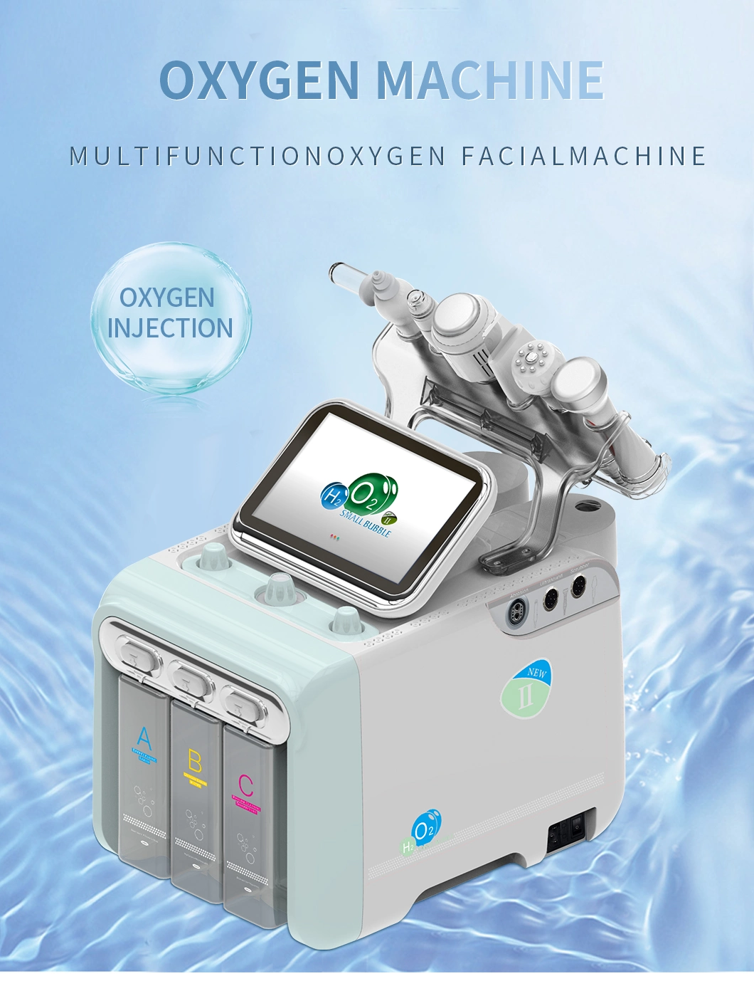 Multifunctional Hydra Facial Machine Beauty Salon Equipment
