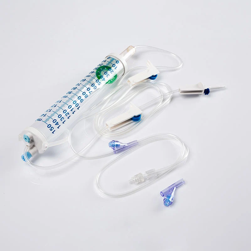 Medical Instrument of Disposable IV Infusion Set for Pediatric with Burette 100ml 150ml 60drops