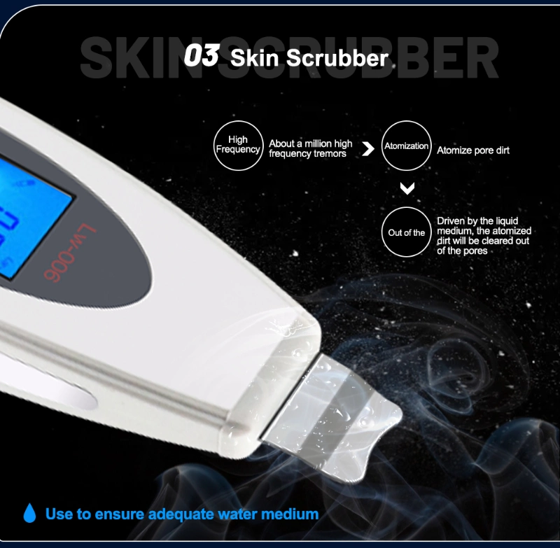 Oxygen Hydro Skin Microdermabrasion Facial Treatment Beauty Equipment